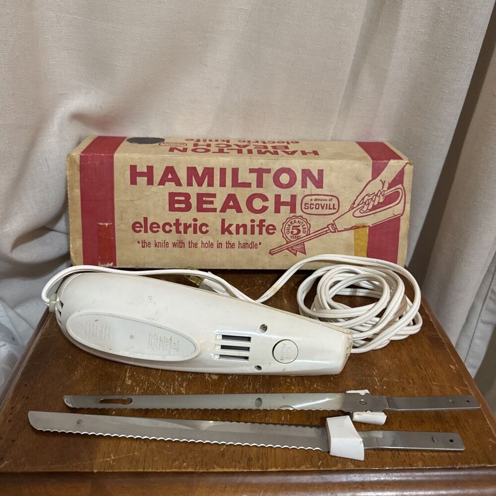Vintage Antique Hamilton Beach Scovill Electric Knife Model 275 Kitchen Tools